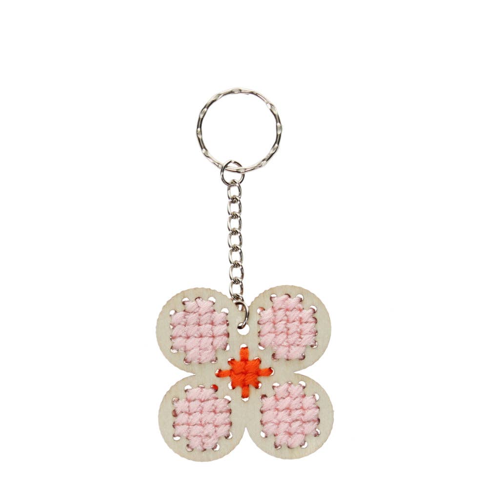 Rex London Stitch Your Own Keyring - Daisy