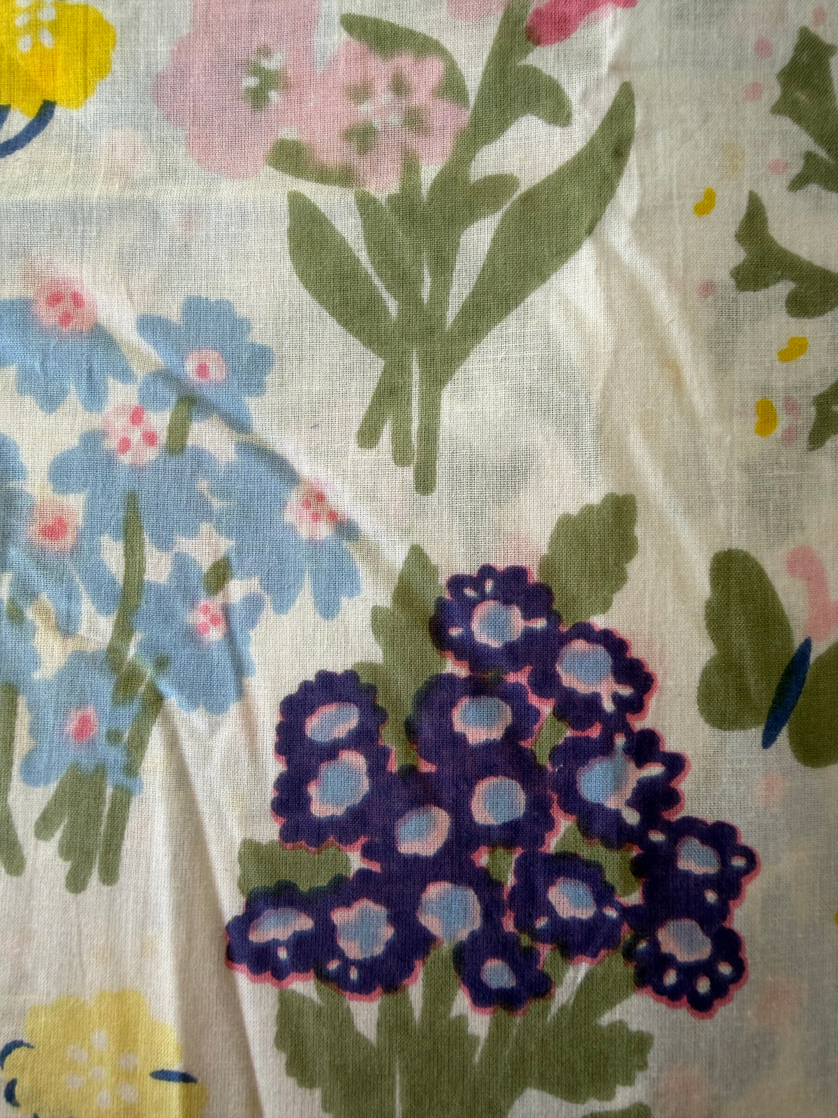 100% Cotton Fabric – Pastel Floral