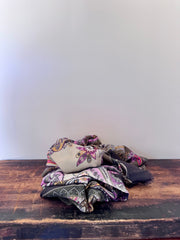 100% Fine Merino Wool Scarves – Black & Beige