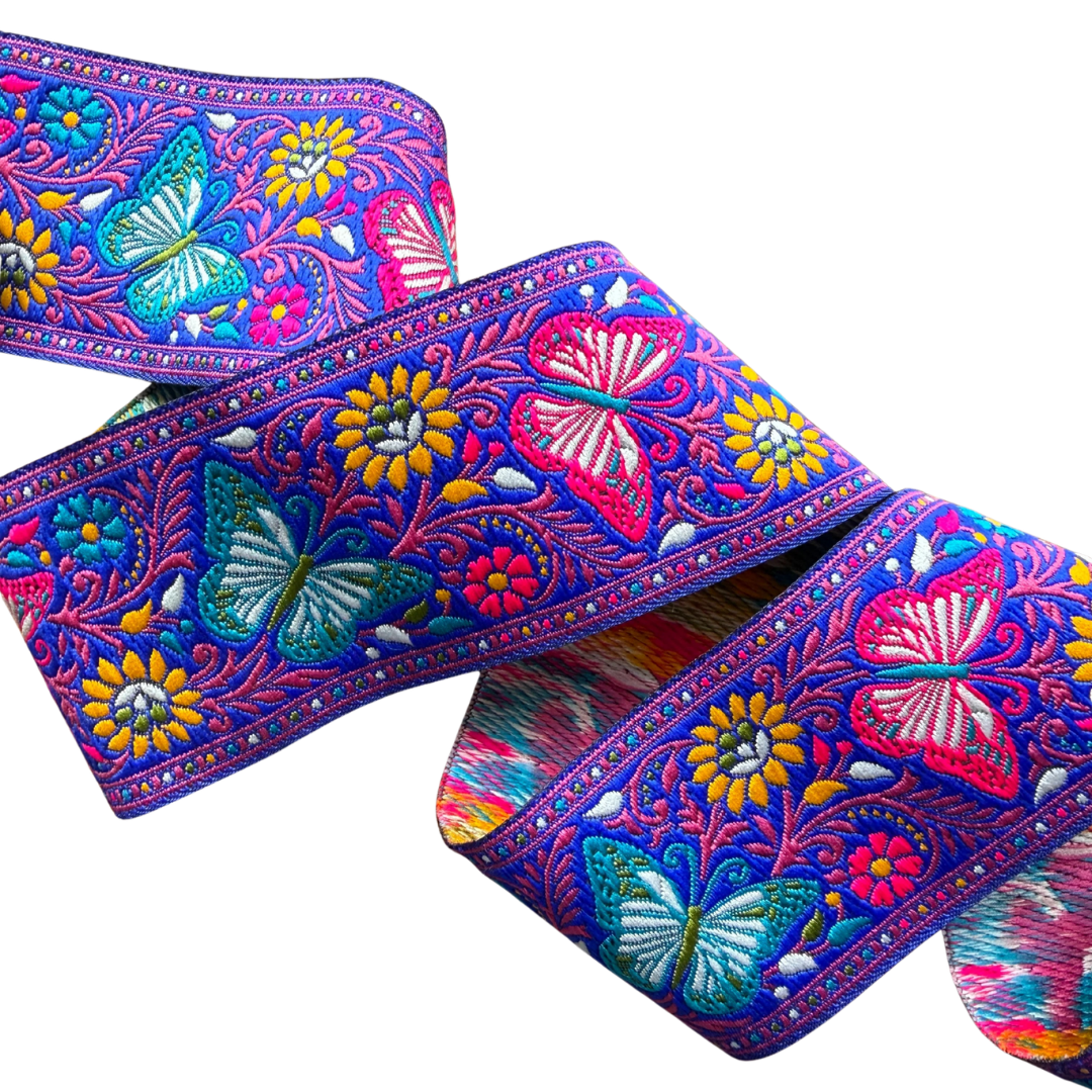Purple Butterfly Ribbon