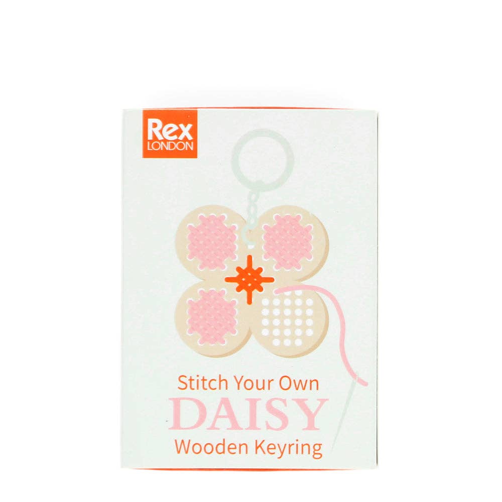 Rex London Stitch Your Own Keyring - Daisy