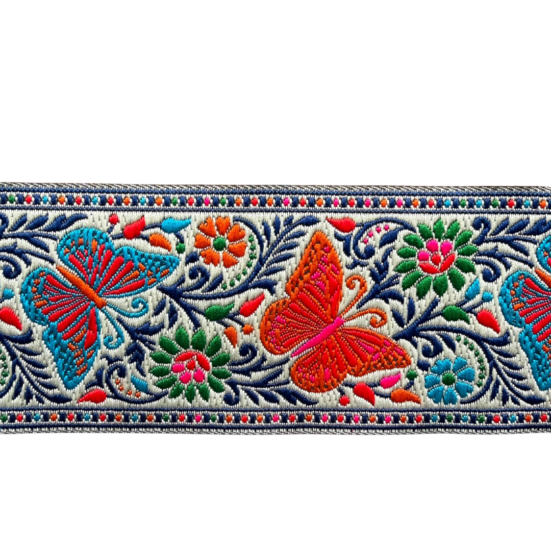 Ribbon – Red Butterflies
