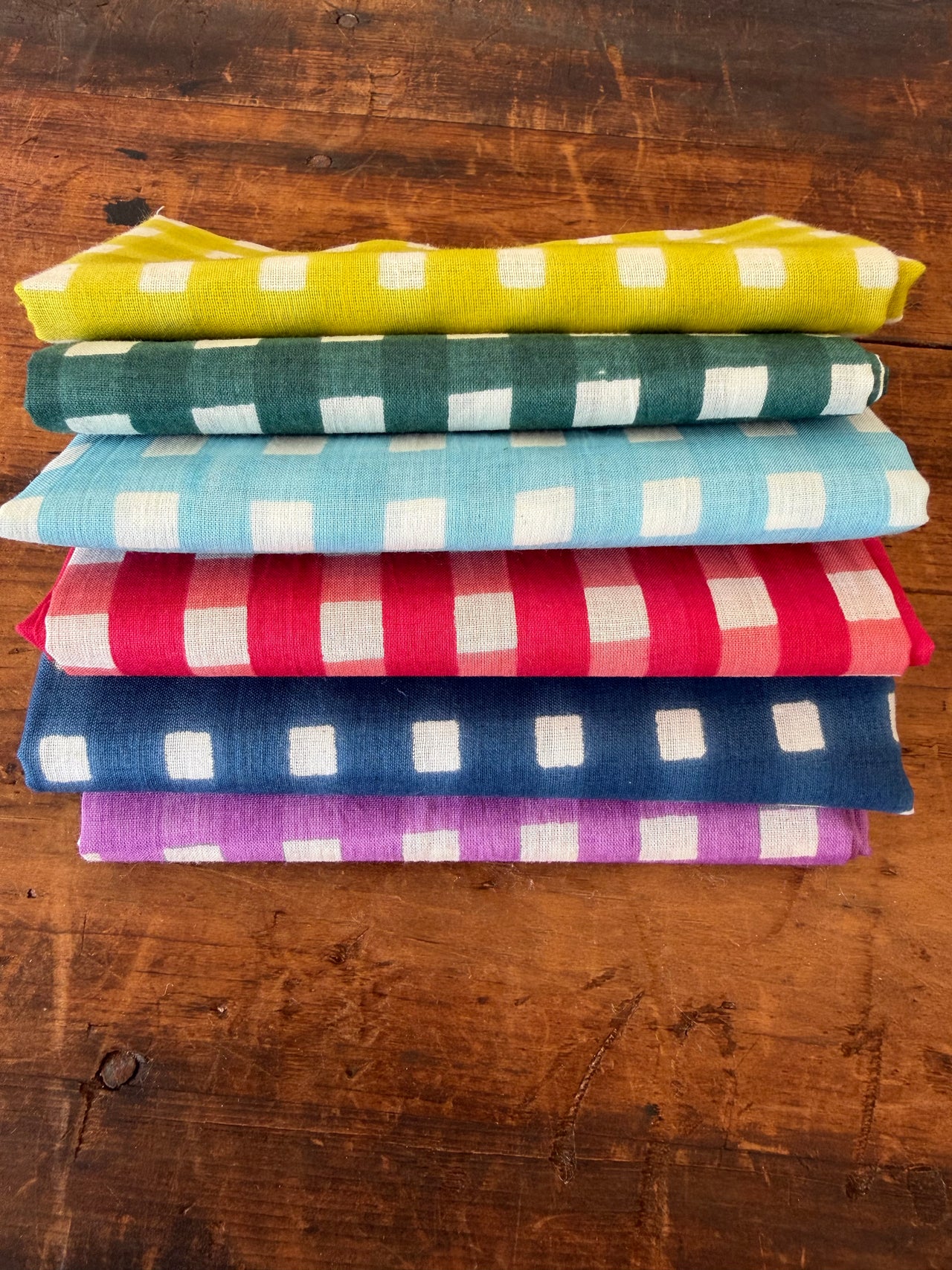 100% Cotton Fat Quarters - Check