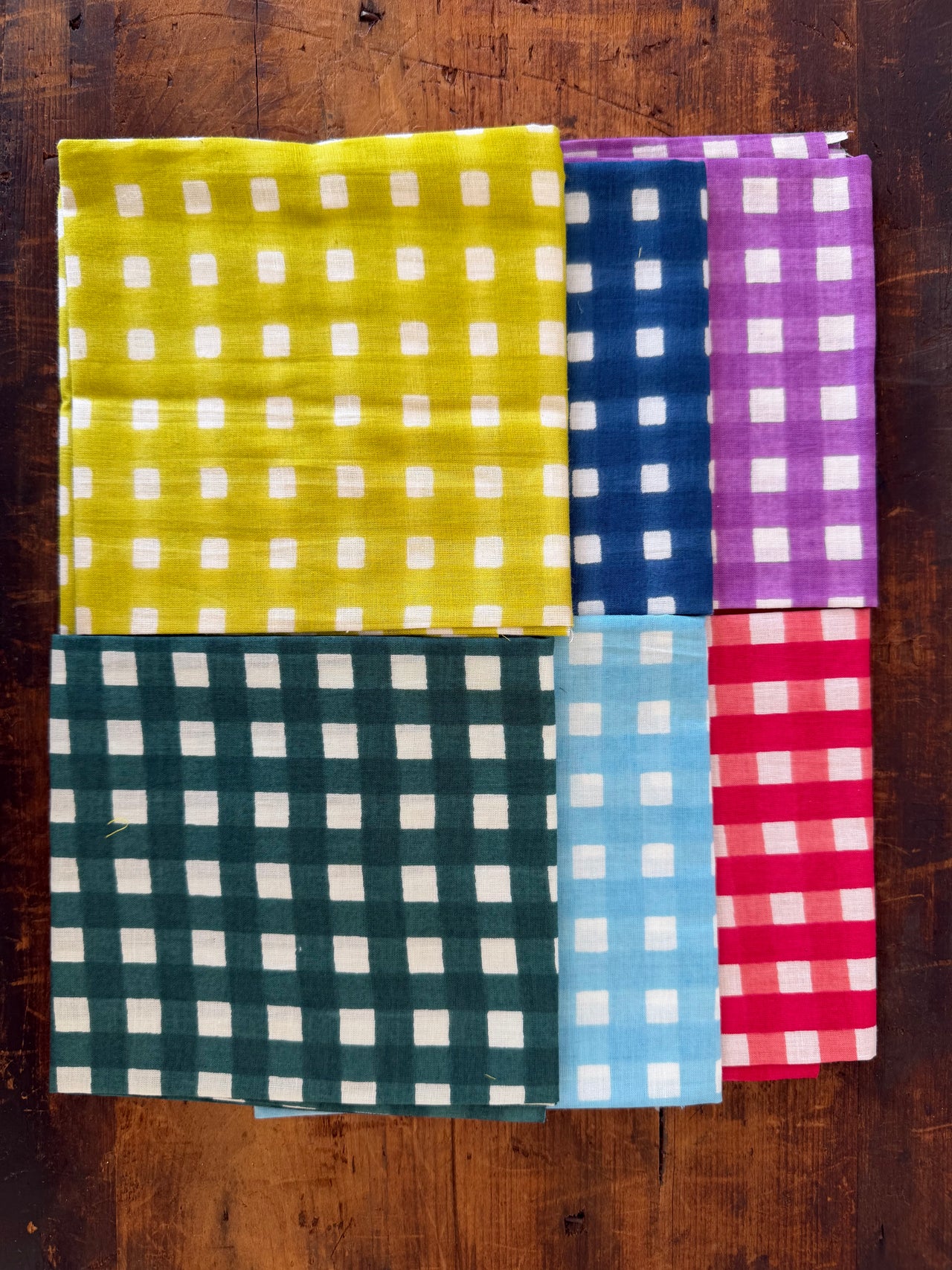 100% Cotton Fat Quarters - Check