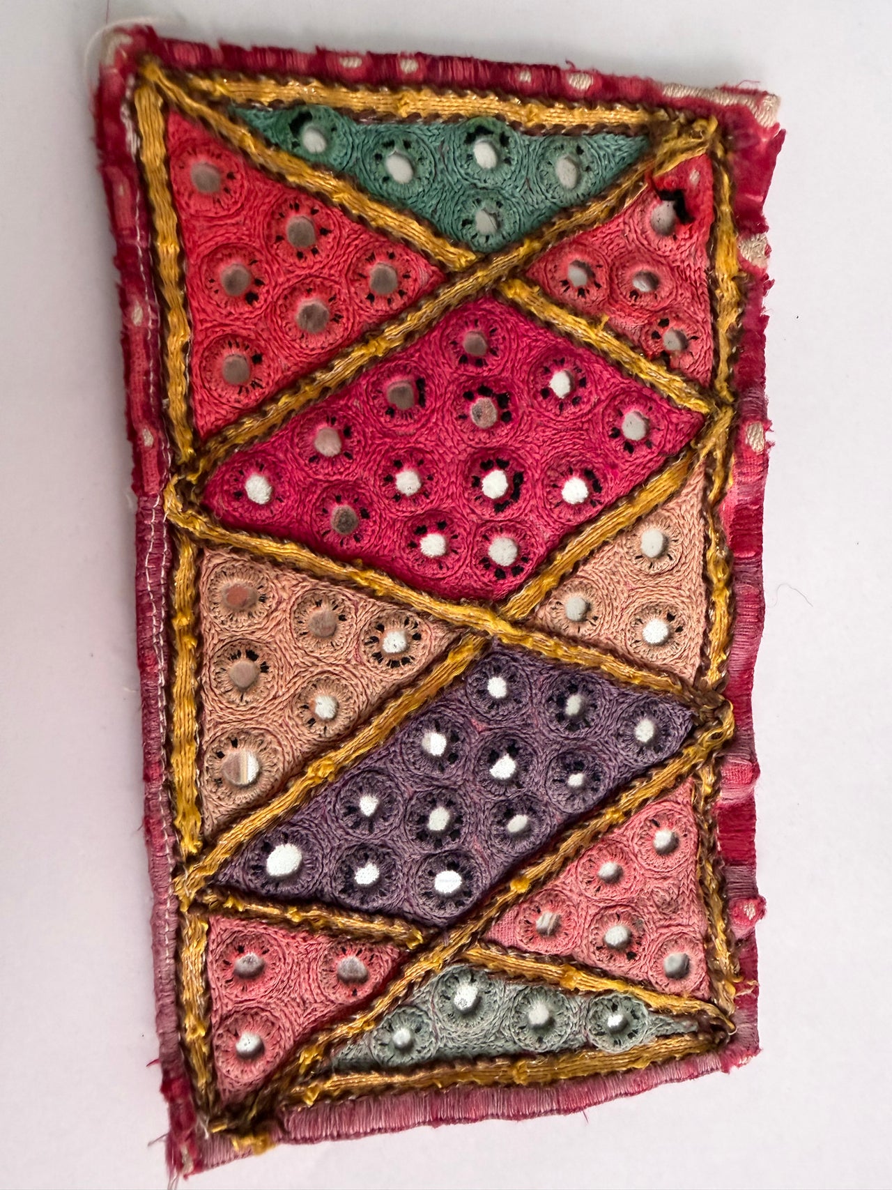 Colourful Geometric Pattern Vintage Piece