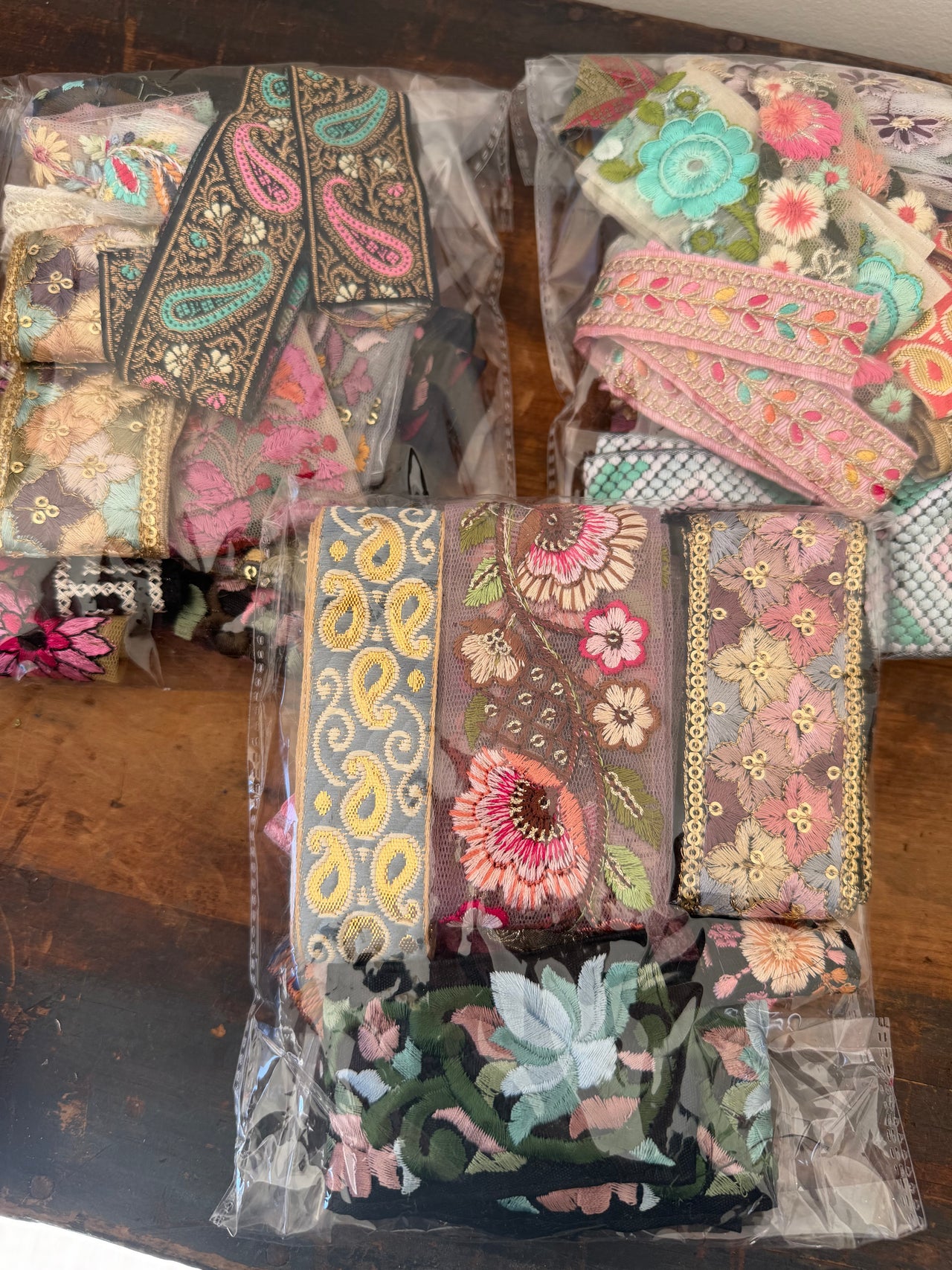 Ribbon Scrap Bag