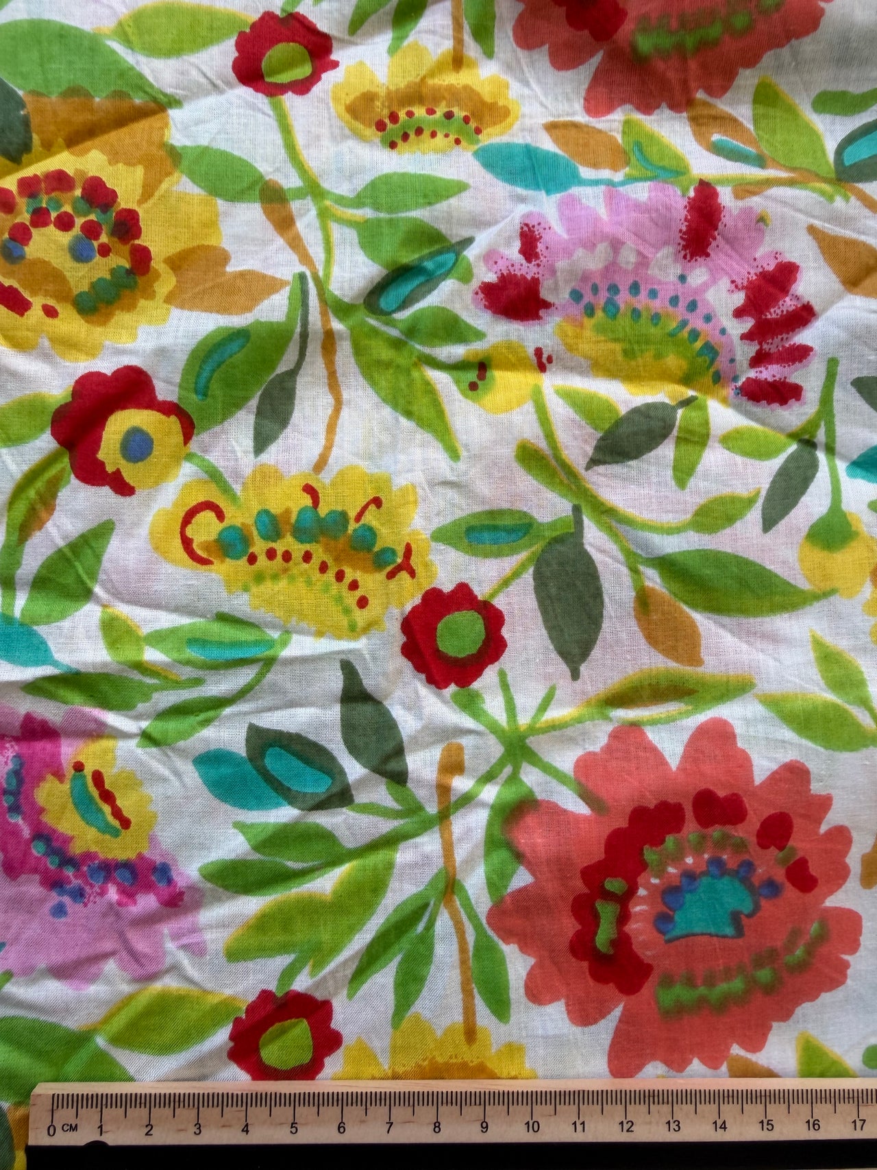 100% Cotton Fabric – Fresh Floral