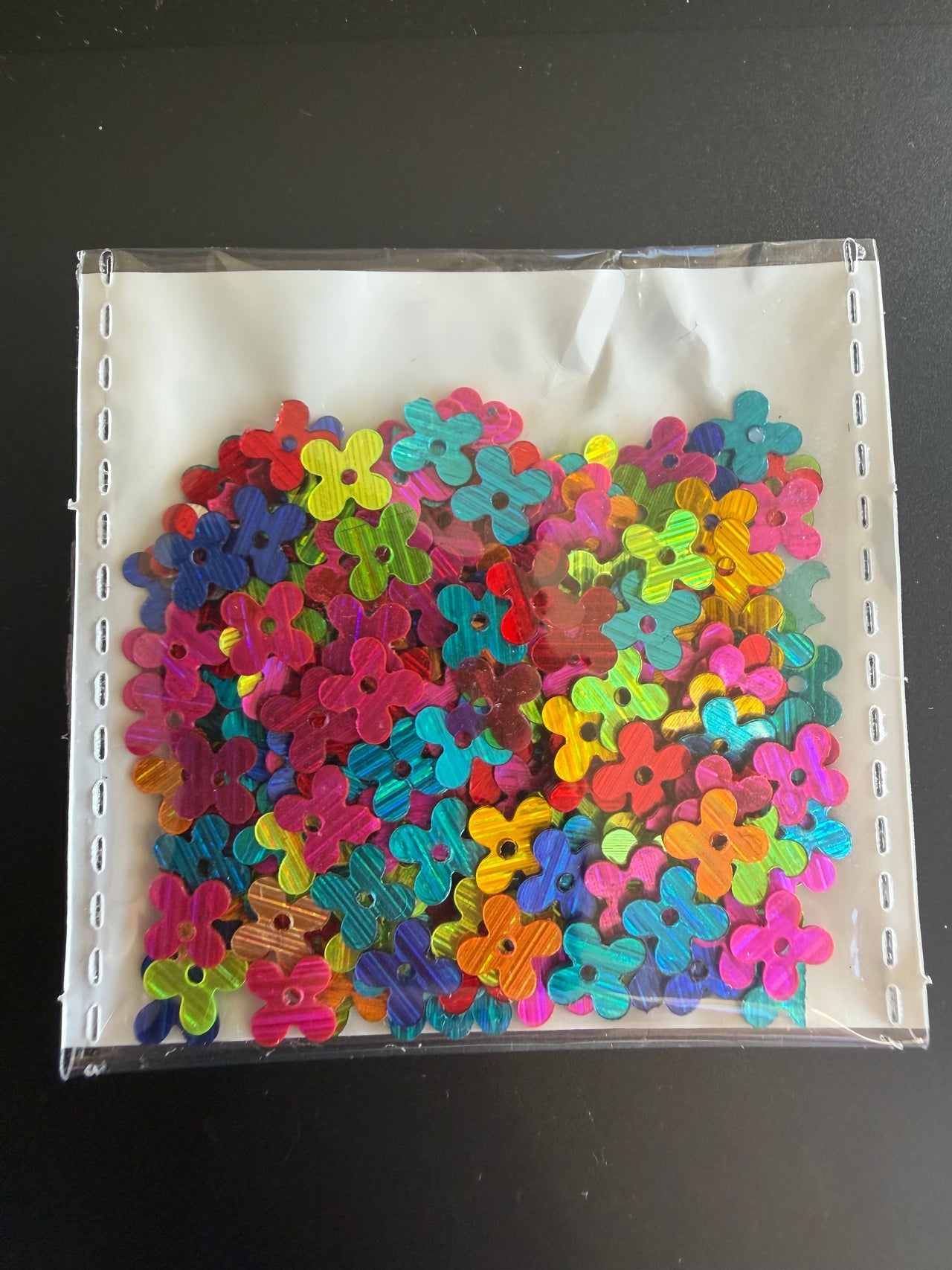 Multicoloured Sequins - Flower Petals