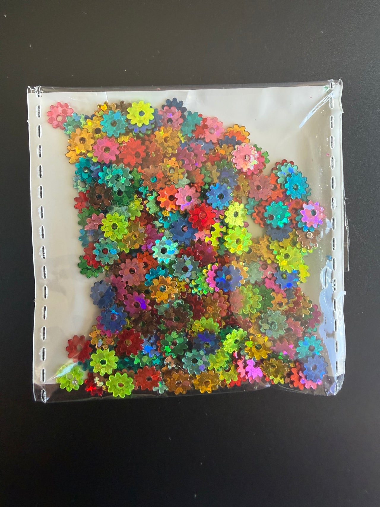 Multicoloured Sequins - Tiny Pinwheels