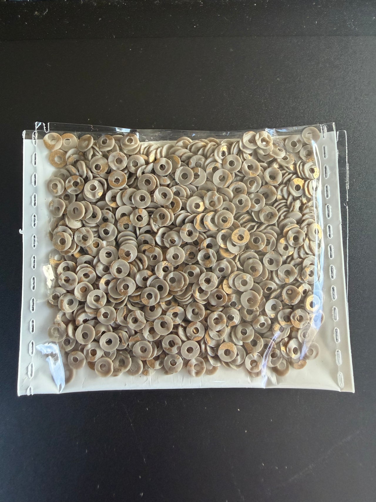 Bronze Sequins - Tiny Round