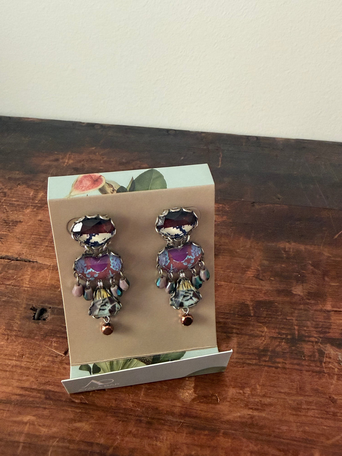 Ayala Bar Earrings – Multi – colloured drop