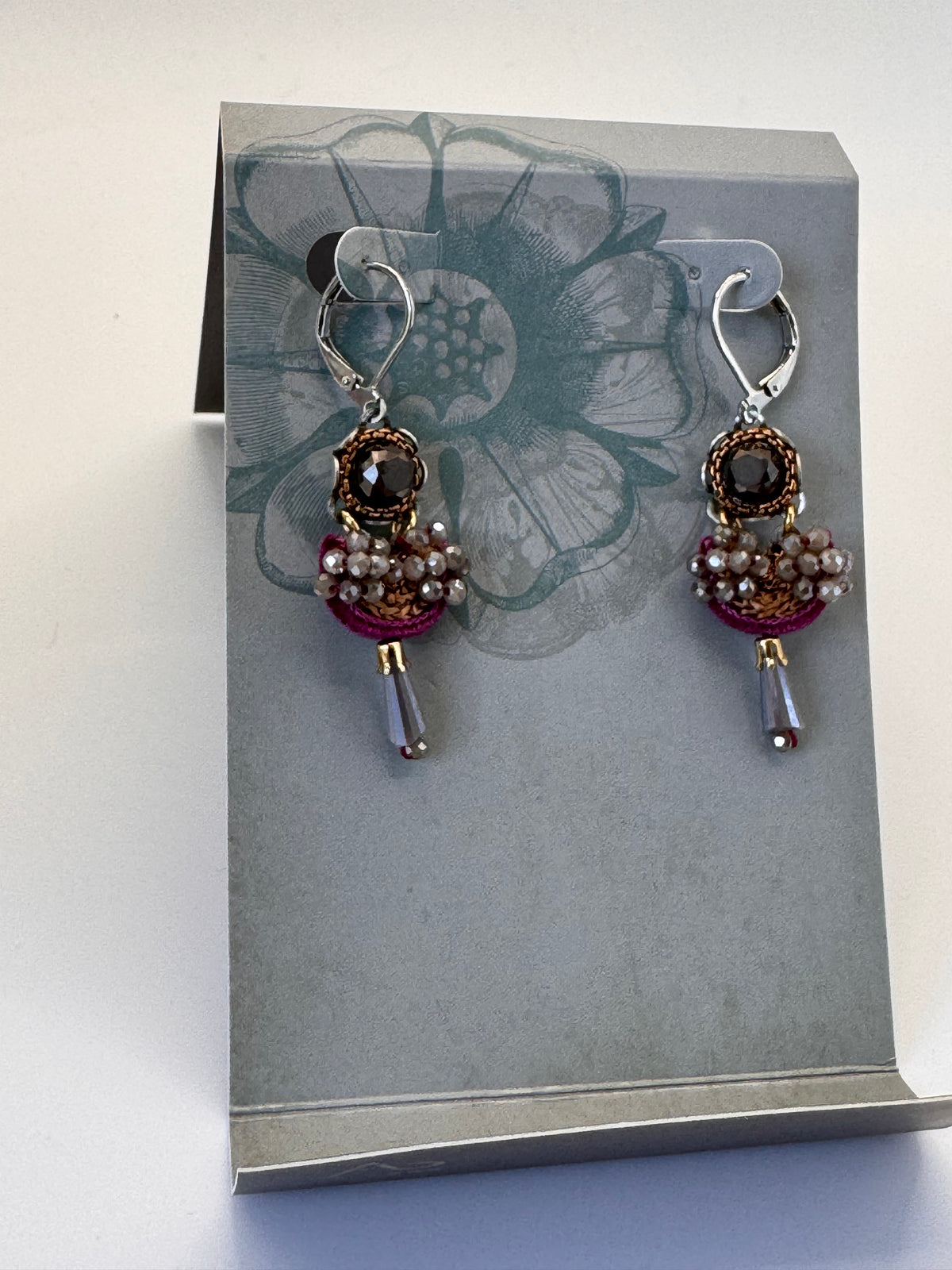 Ayala Bar Earrings – Plum Drops