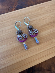 Ayala Bar Earrings – Plum Drops