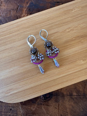 Ayala Bar Earrings – Plum Drops