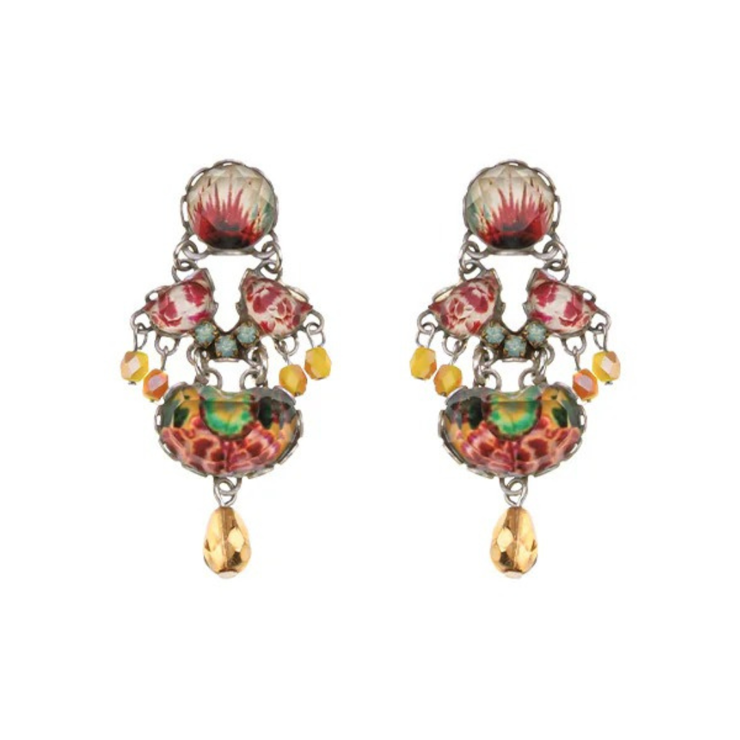 Ayala Bar Earrings – Rust Classic