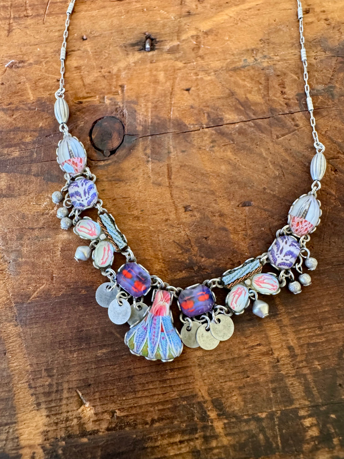 Ayala Bar Necklace – Blue