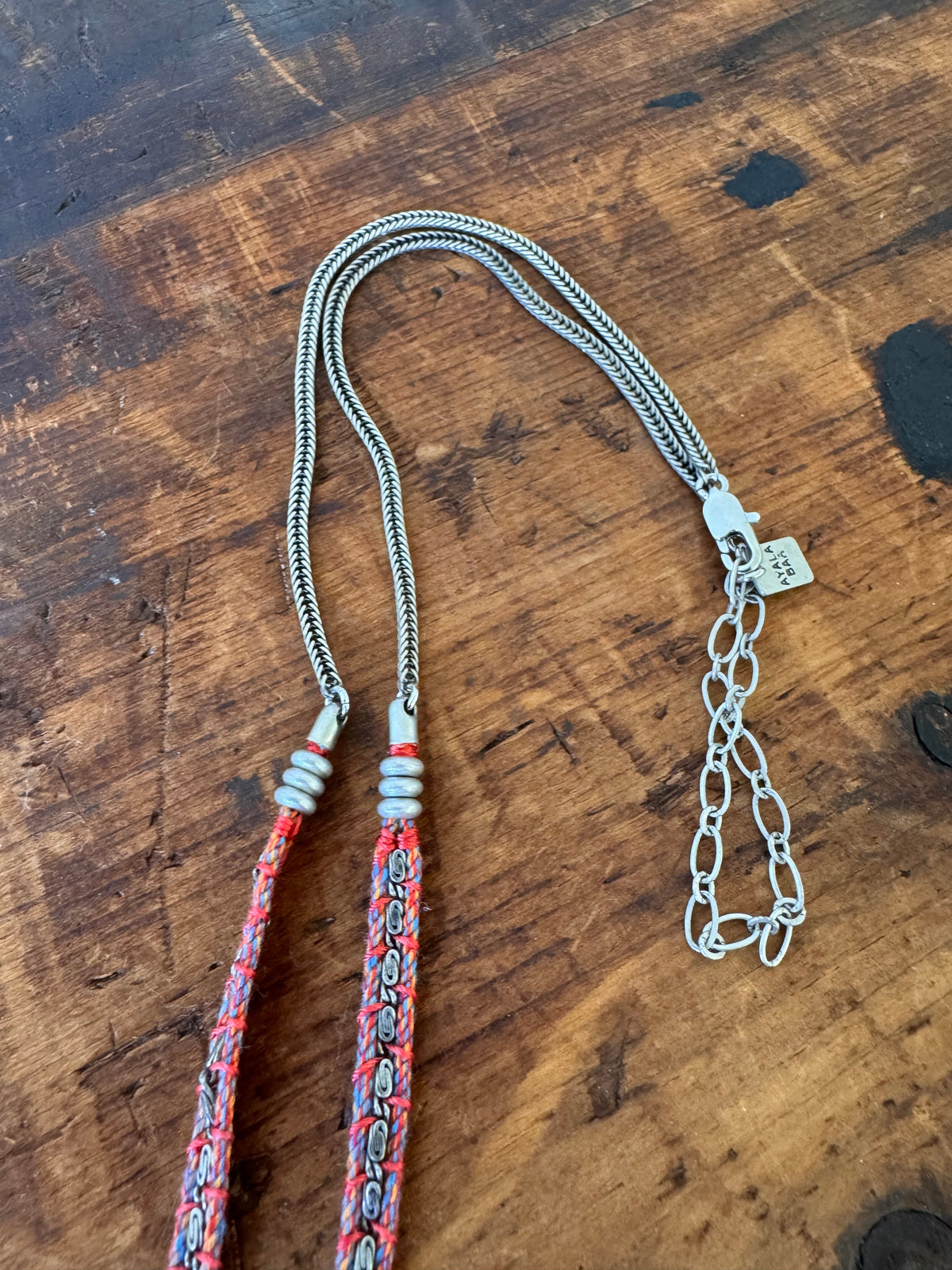 Ayala Bar Necklace – Teardrop Textile
