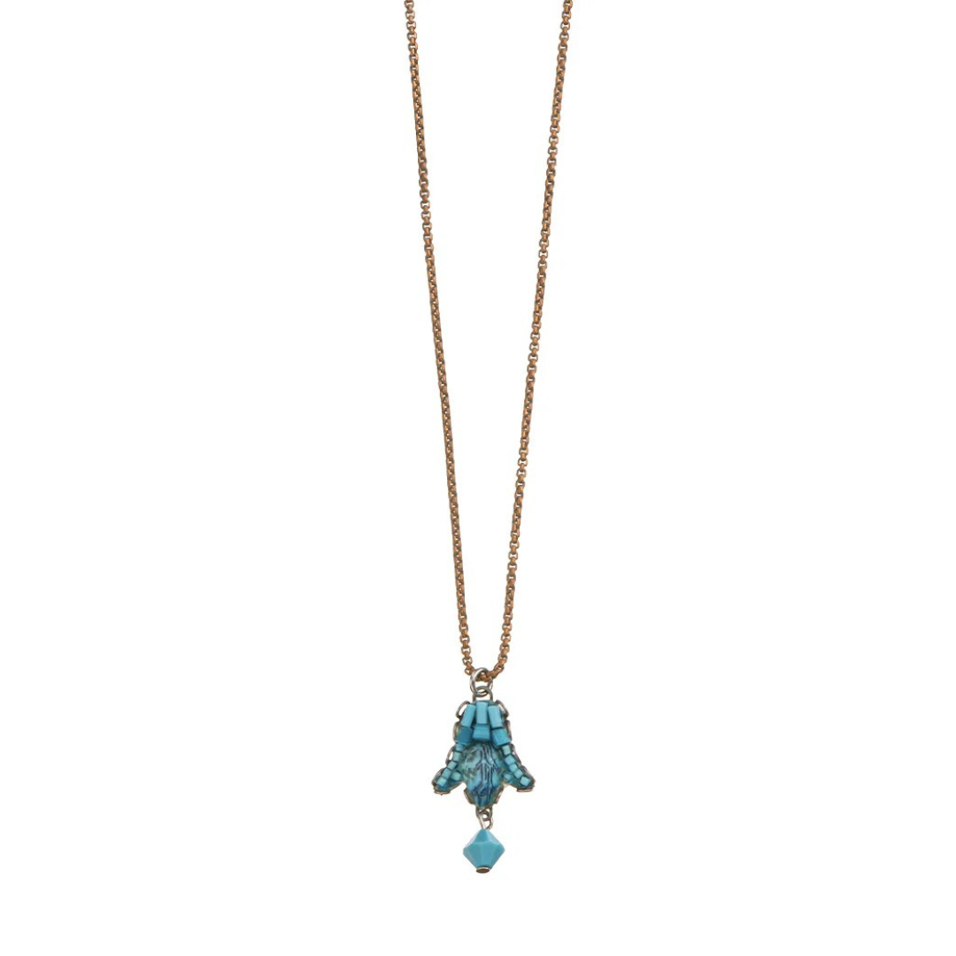 Ayala Bar Necklace – Turquoise Drop