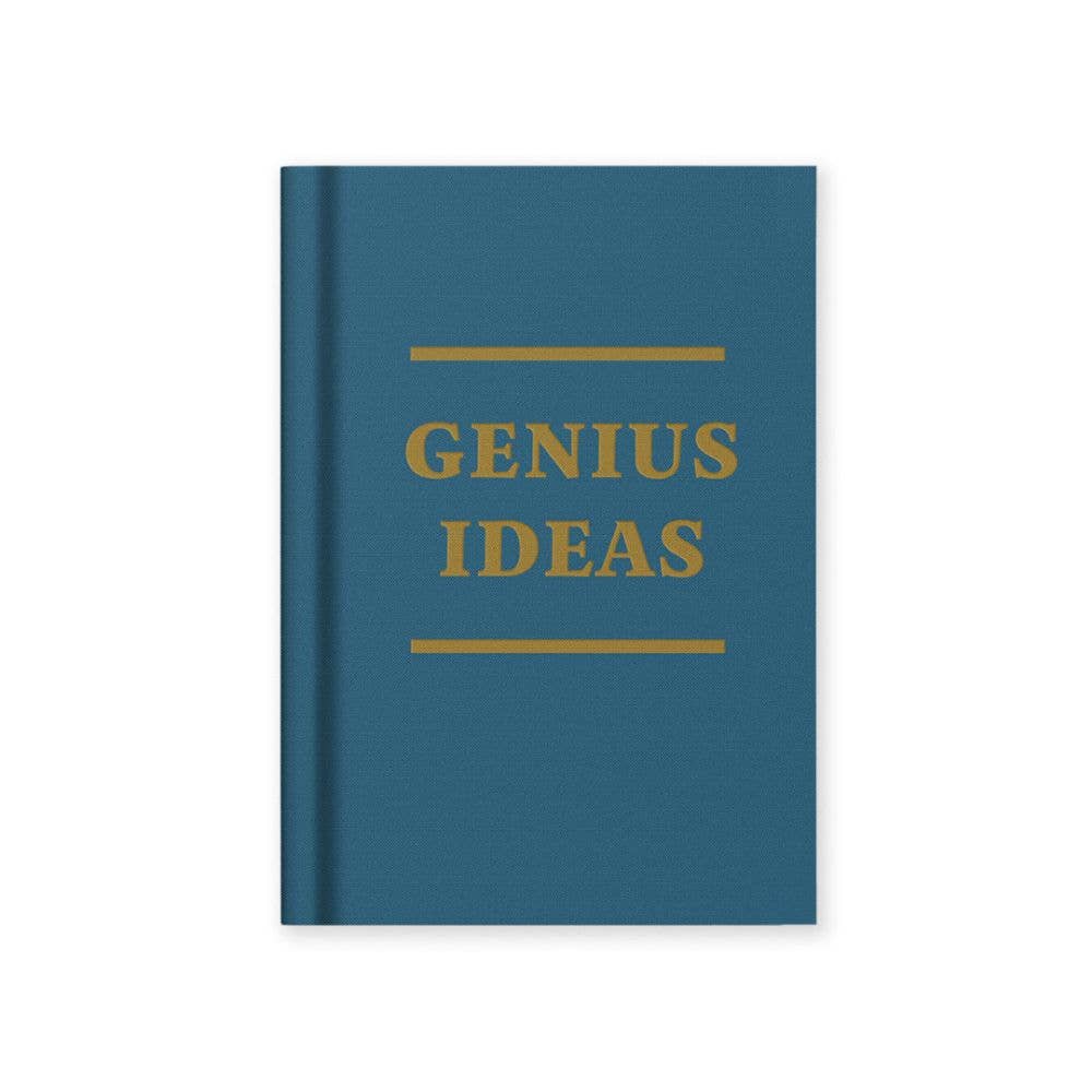 Hard Cover Tiny Notebook-Genius Ideas