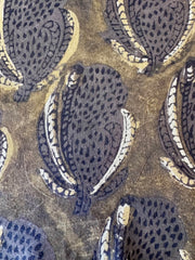 Block Print Cotton Fabric – Green Porter