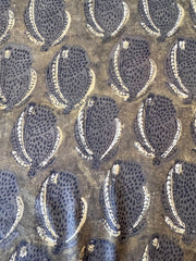 Block Print Cotton Fabric – Green Porter