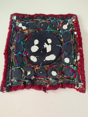 Blue & Purple Vintage Patch From Gujarat