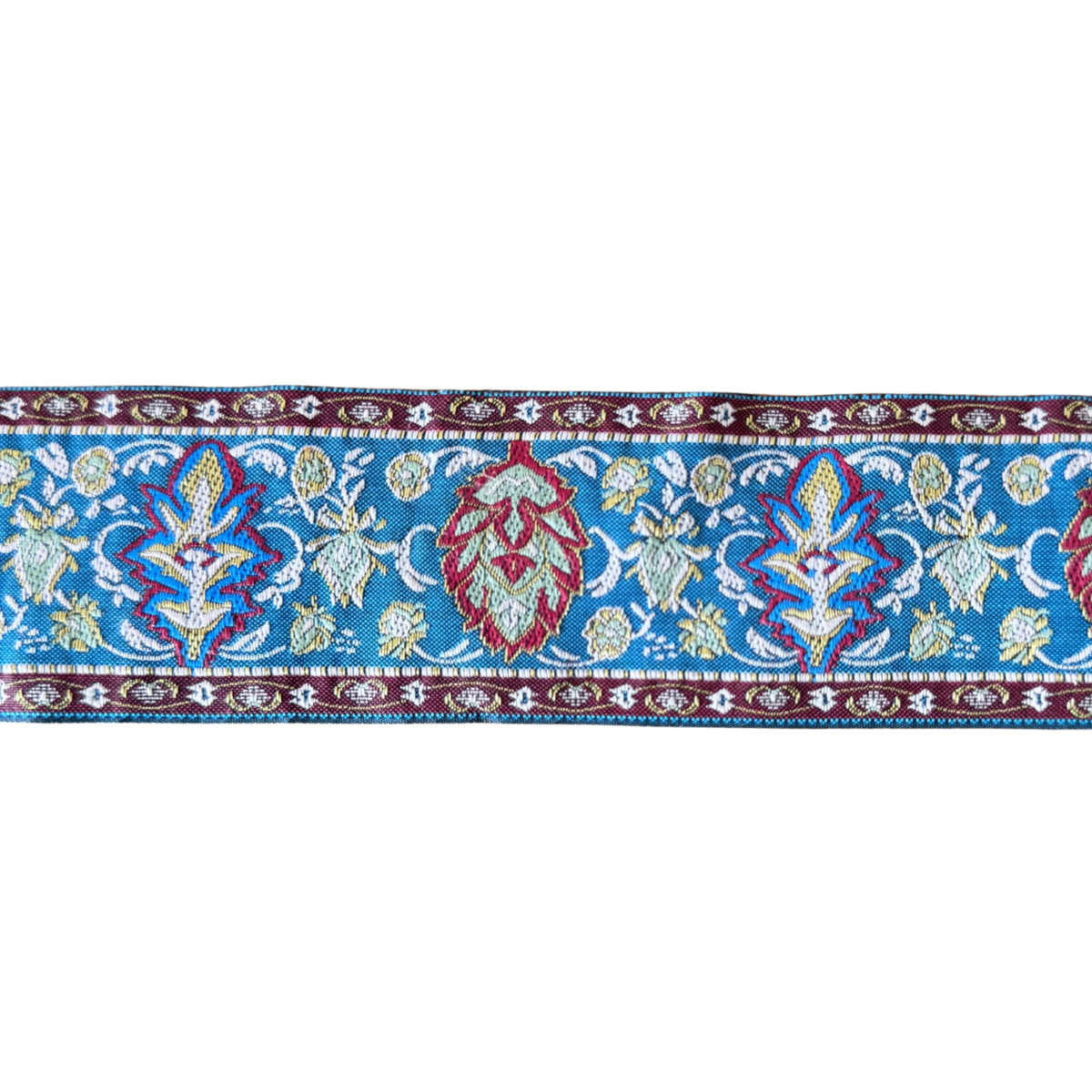 Blue & Red Pattern Ribbon