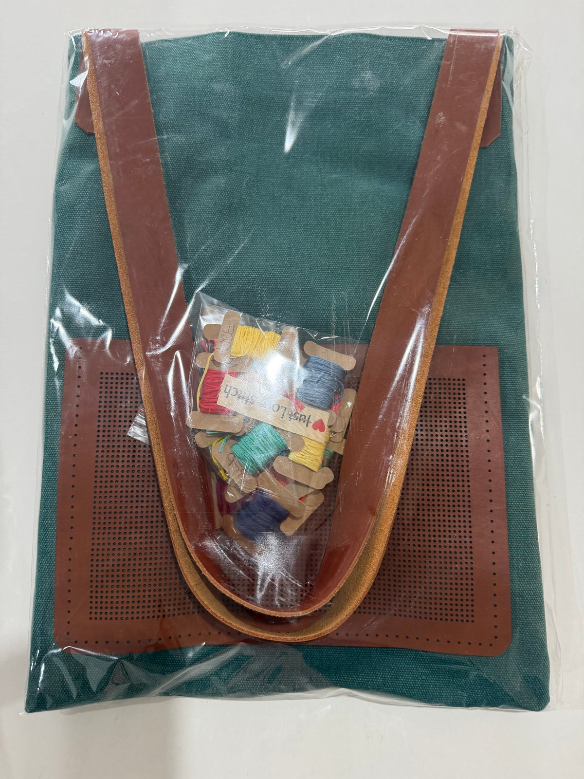 Cross – Stitch Kit – Tote Bag – Floral Pattern