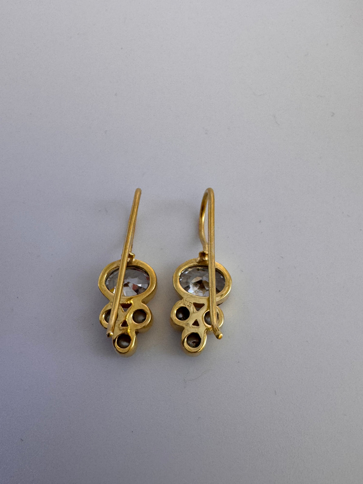 Crystal Pearl Earrings