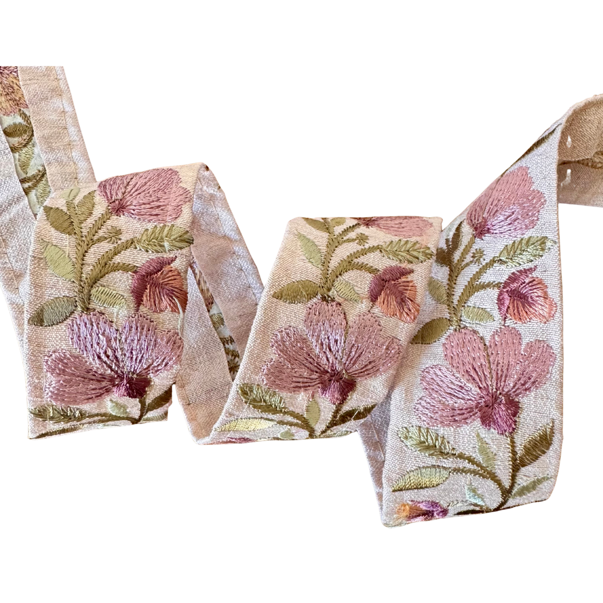 Dusty Pink Bloom Ribbon