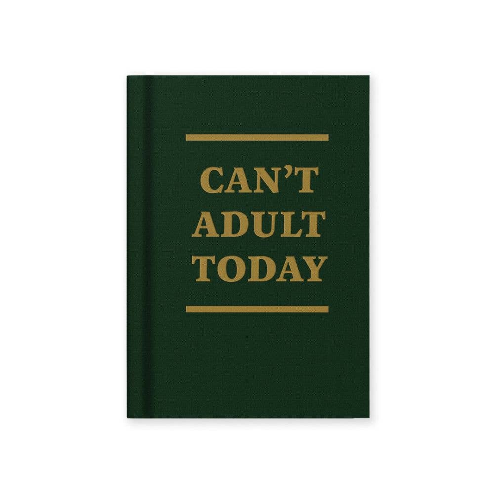 Hard Cover Tiny Notebook-Can't Adult Today