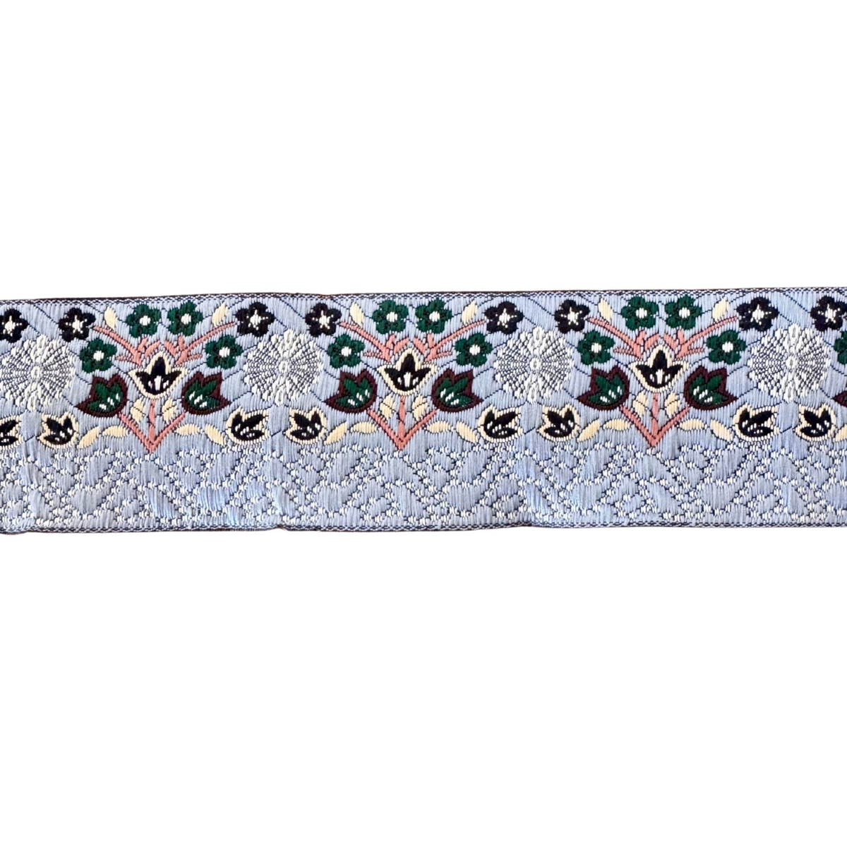 Grey Ribbon With Neutral Design