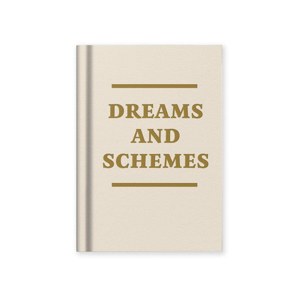 Hard Cover Tiny Notebook – Dreams and Schemes