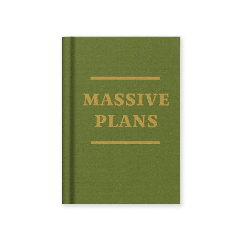 Hard Cover Tiny Notebook – Massive Plan