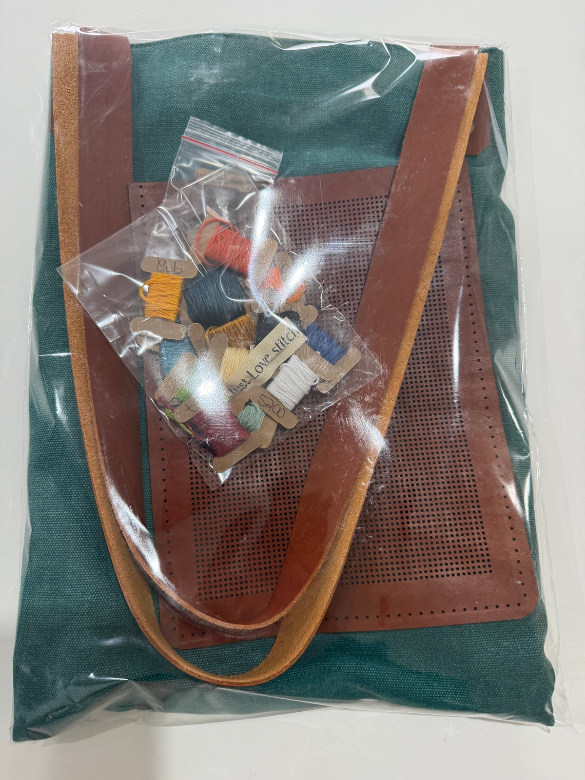 Just Love Stitch – Cross Stitch Tote Bag – Cat