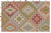 Just Love Stitch – Cross Stitch Tote Bag – Neutral Pattern