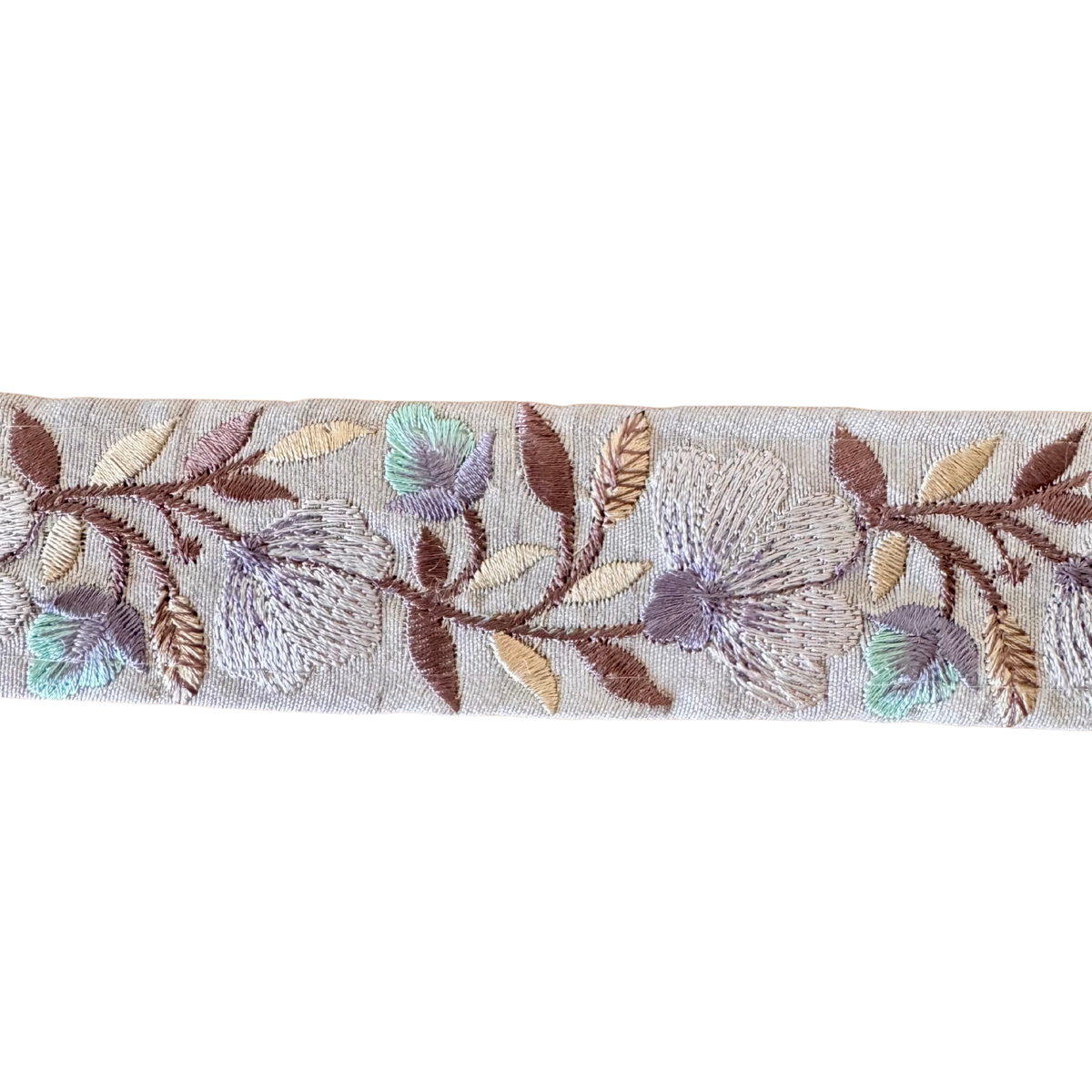 Mauve Floral Ribbon