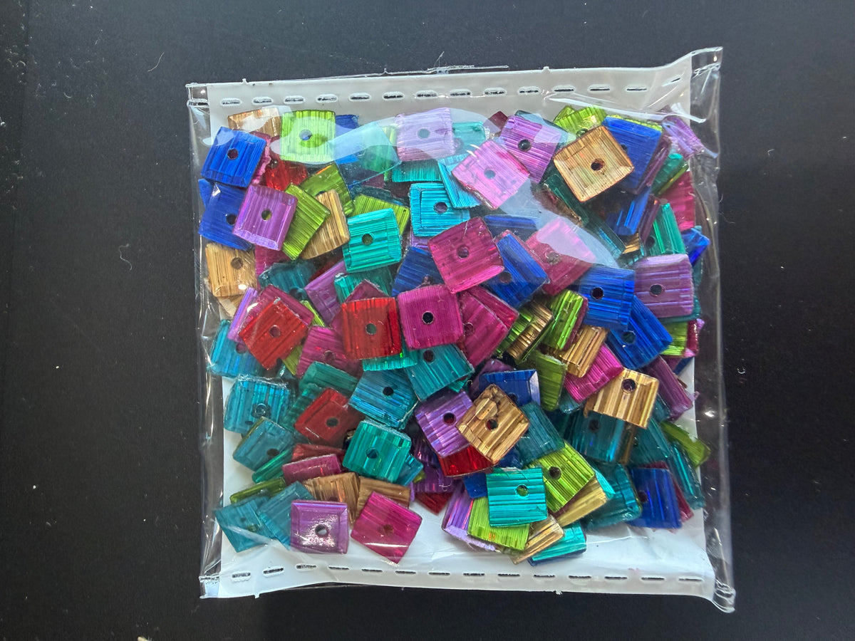 Multicoloured Sequins – Squares