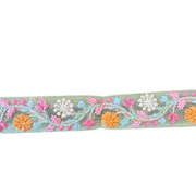 Pink & Orange Spring Flowers Ribbon