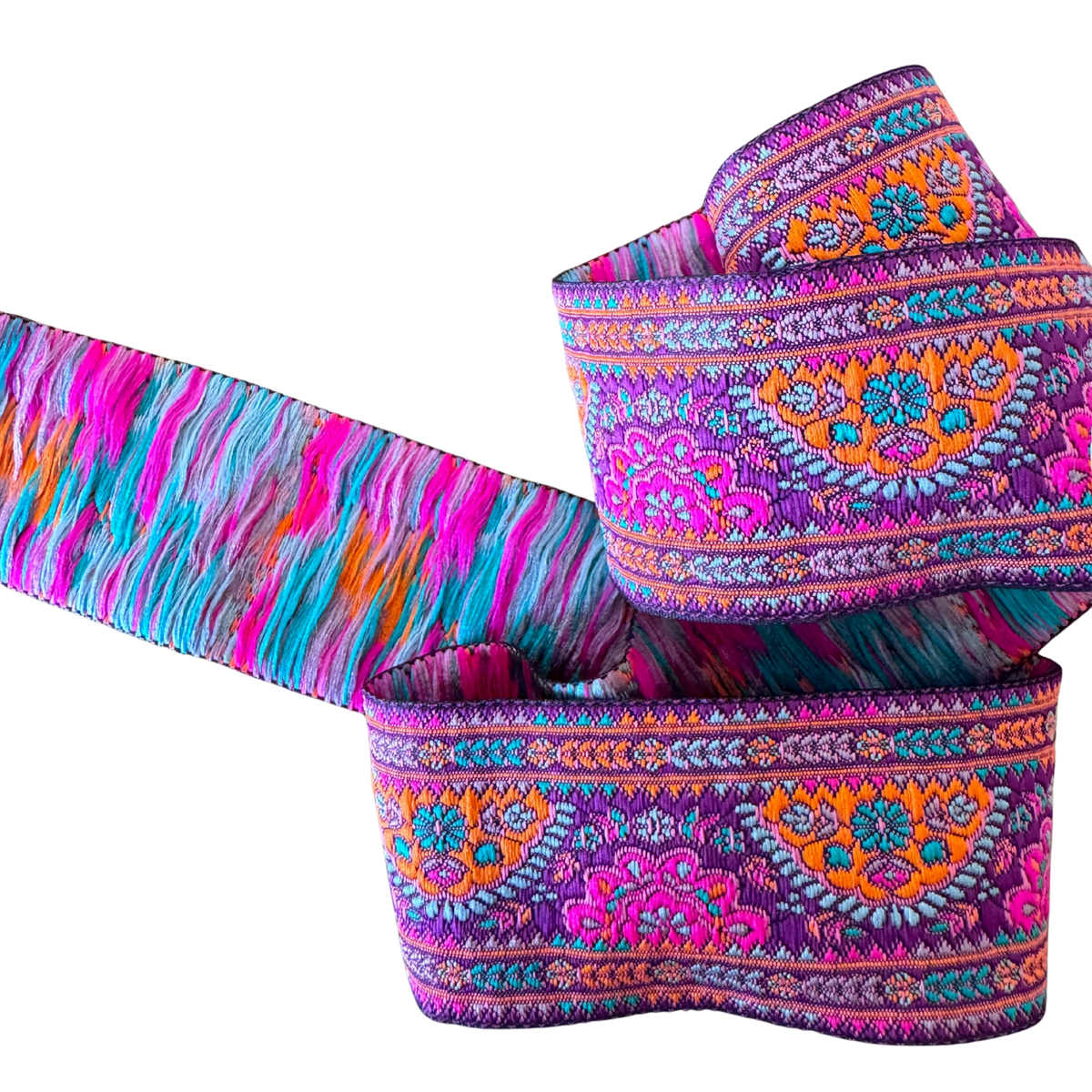 Purple & Orange Royal Ribbon