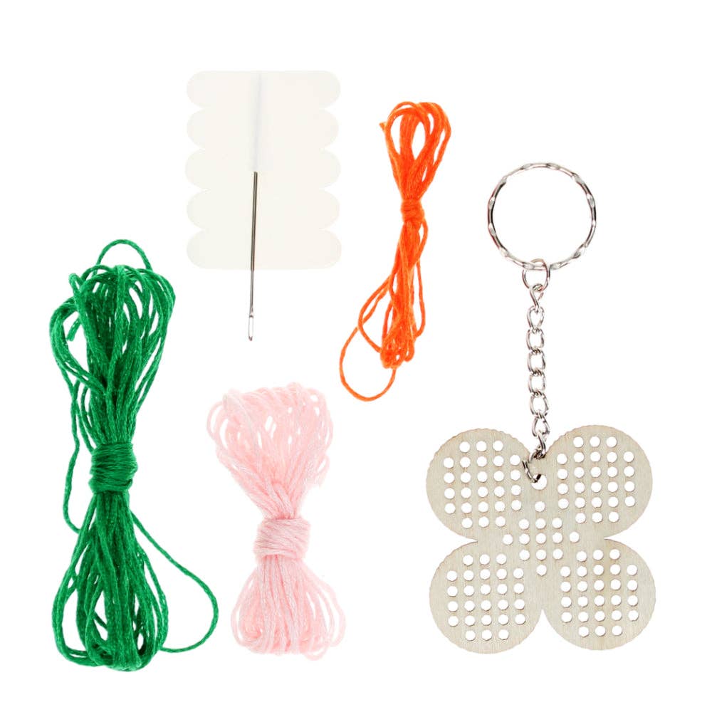 Rex London Stitch Your Own Keyring – Daisy