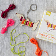 Rex London Stitch Your Own Keyring – Sausage Dog