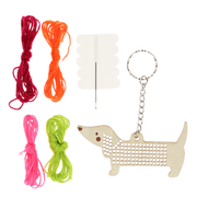 Rex London Stitch Your Own Keyring – Sausage Dog
