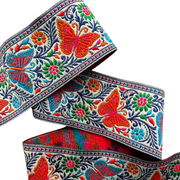 Ribbon – Red Butterflies