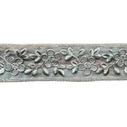 Sage Green Floral Ribbon
