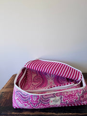 Travel Packing Cube – Set of 3 Pink Paisley