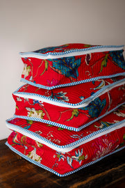 Travel Packing Cube – Set of 3 Red Floral