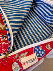 Travel Packing Cube – Set of 3 Red Floral