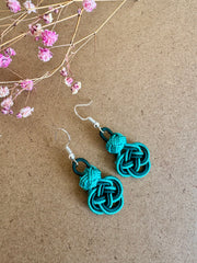 Turquoise Knot Earrings – EM003