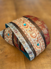 Upcycled Saree Trim – Autumn